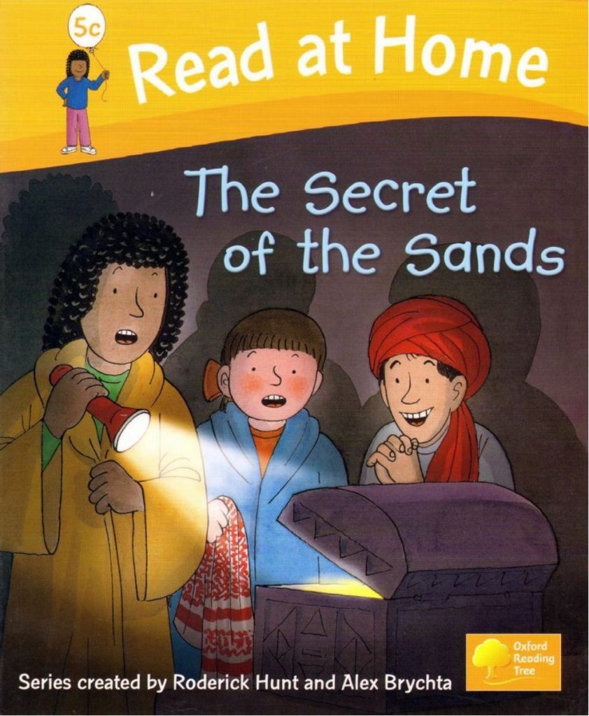 Rich Results on Google's SERP when searching for 'Read At Home The Secret Of The Sands'